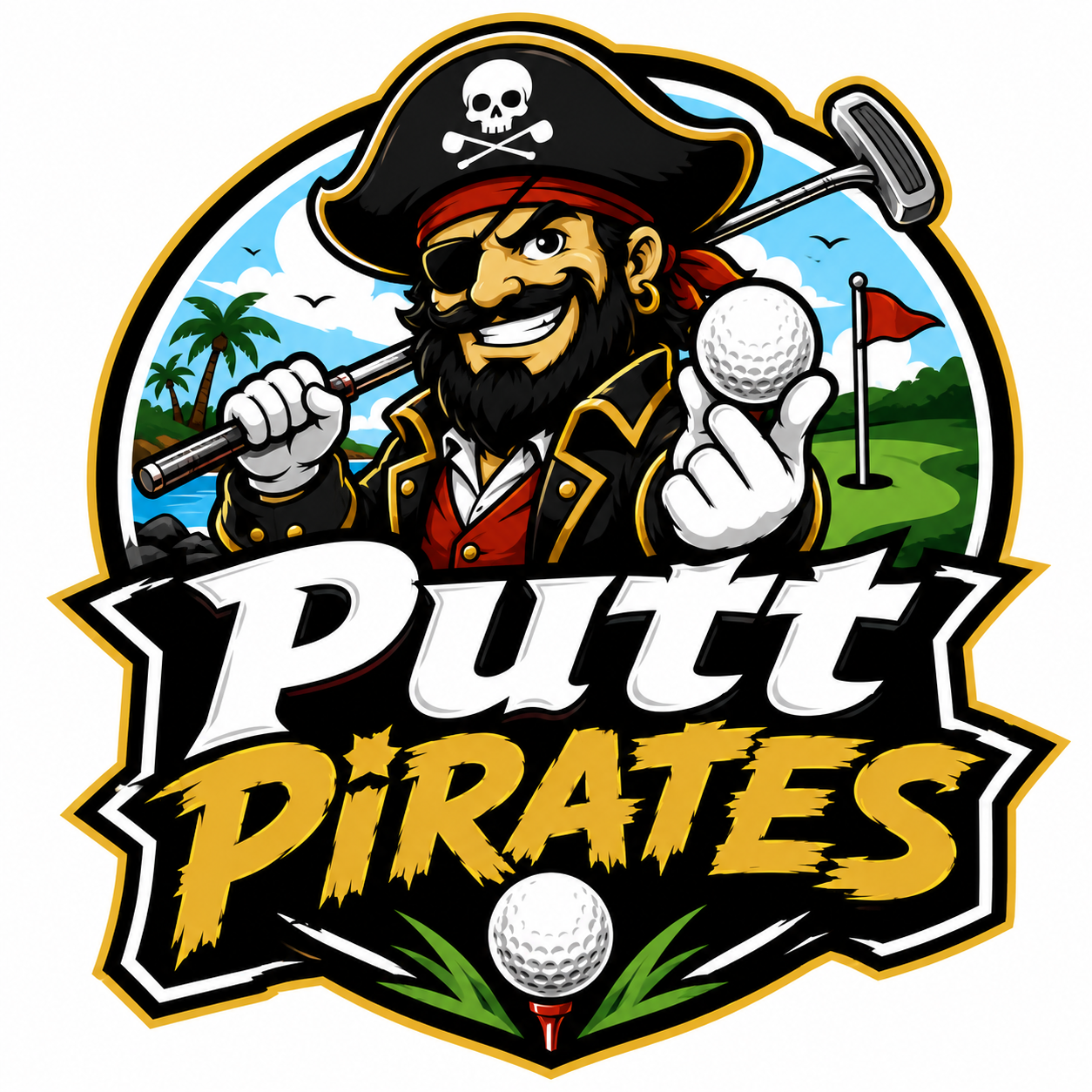 Putt Pirates logo