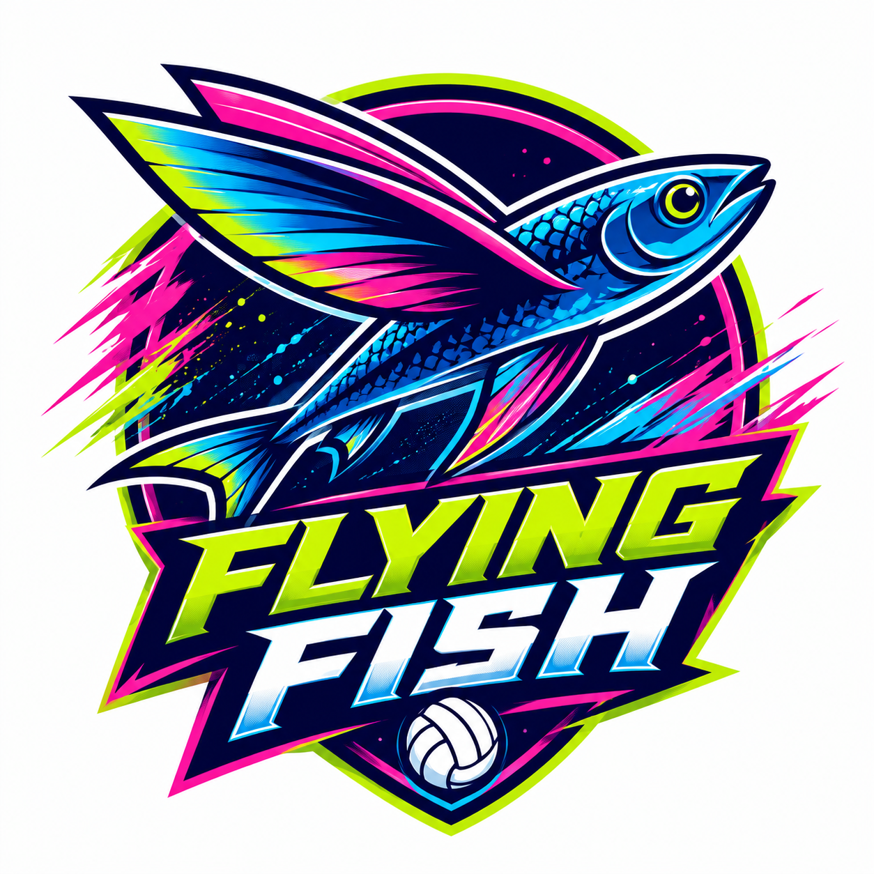 Flying fish logo