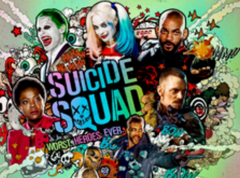 Suicide Squad Mixed logo