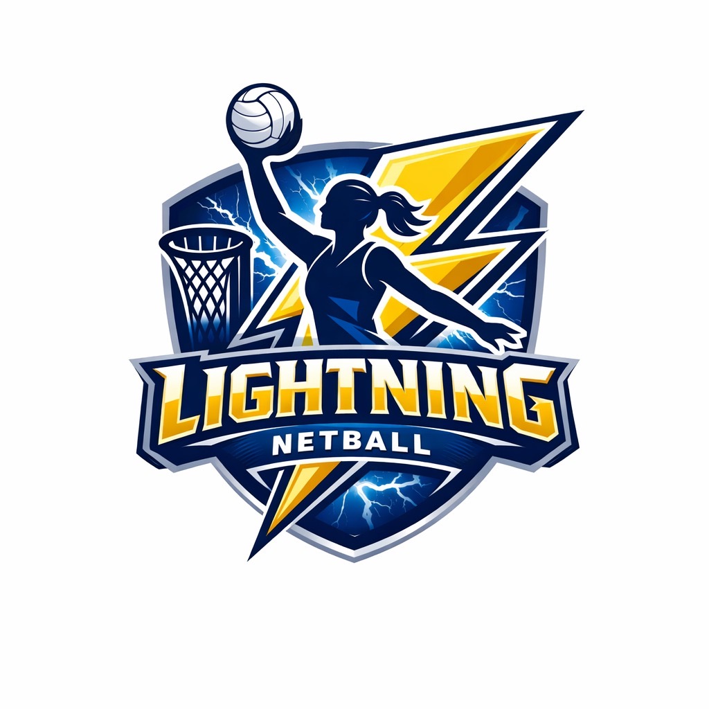 Lightning Netball Club logo